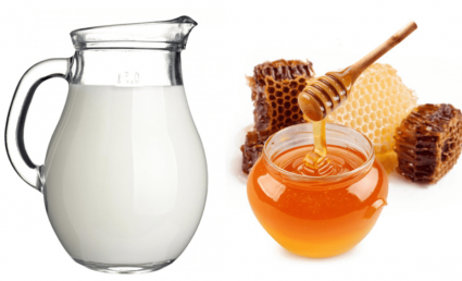 dưỡng da bằng mật ong và sữa tươi