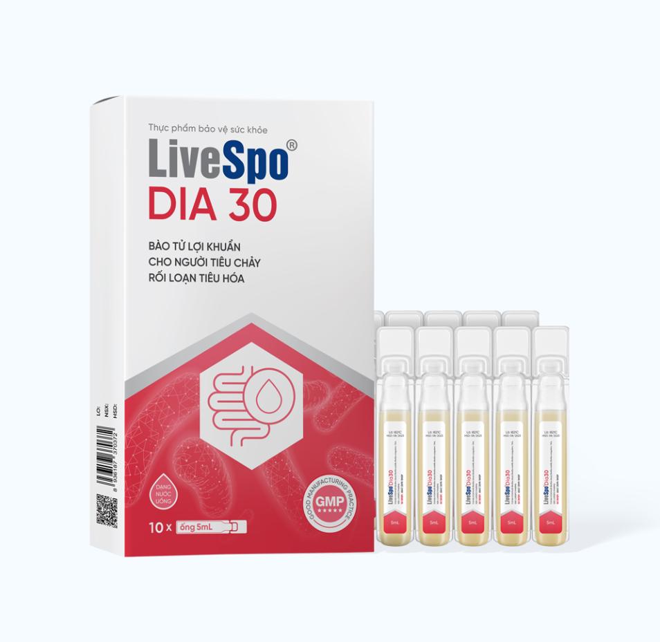 Bào tử lợi khuẩn Livespo Dia 30