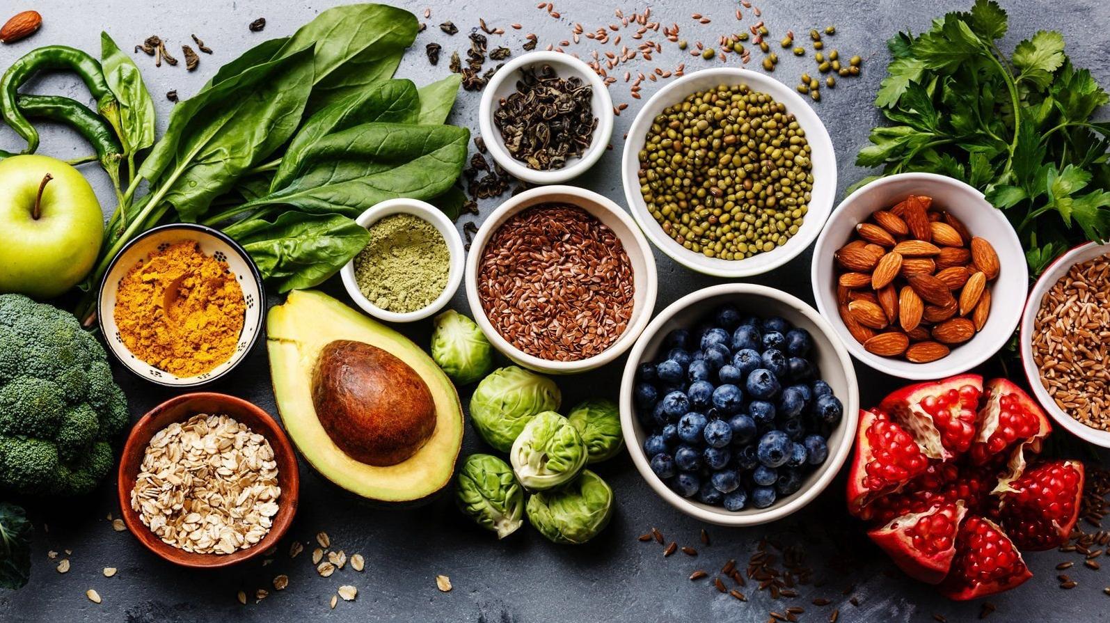 Thực phẩm giàu vitamin và chất chống oxy hóa