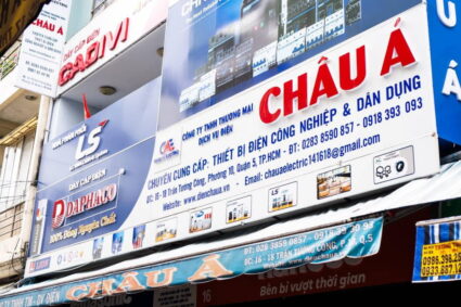 Điện châu á cung cấp thiết bị điện công nghiệp