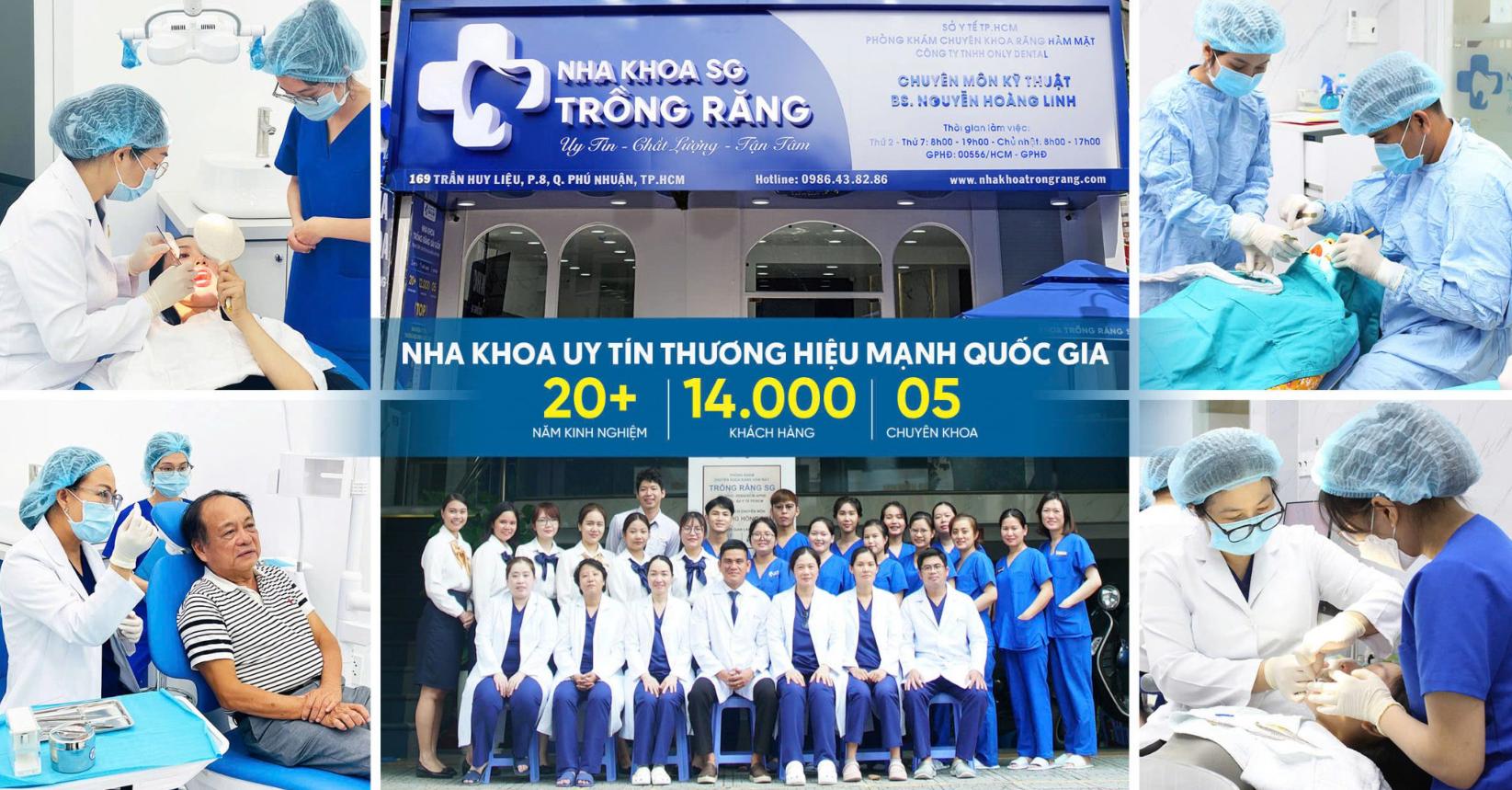 Nha Khoa Trồng Răng Sài Gòn là thương hiệu mạnh quốc gia, được đông đảo khách hàng tin tưởng